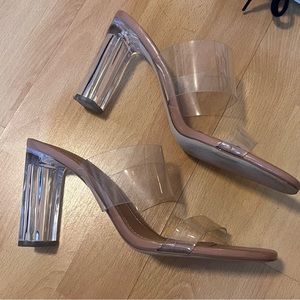 Clear Zara heels